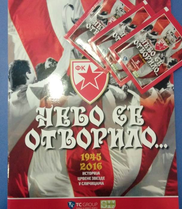  FK Crvena zvezda: Album sa sličicama "Nebo se otvorilo" u prodaji 