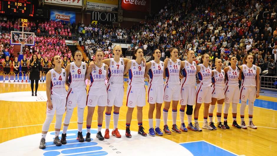  Košarkašice, kvalifikacije za EP, Ukrajina Srbija 78-75 
