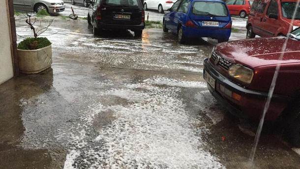  Podgorica: Nevreme, kiša, grad, potop 