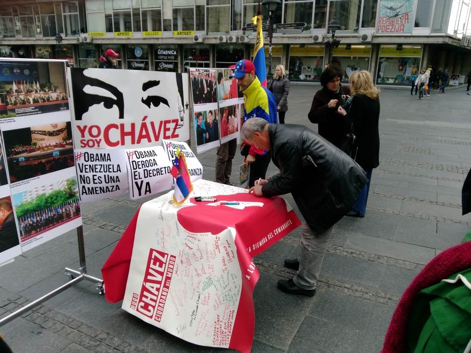  Beograd: Građani imali priliku da iskažu simpatije za Venecuelu 