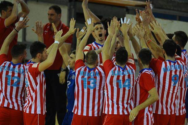  Partizan - Crvena zvezda 0:3, odbojka polufinale plej-ofa 