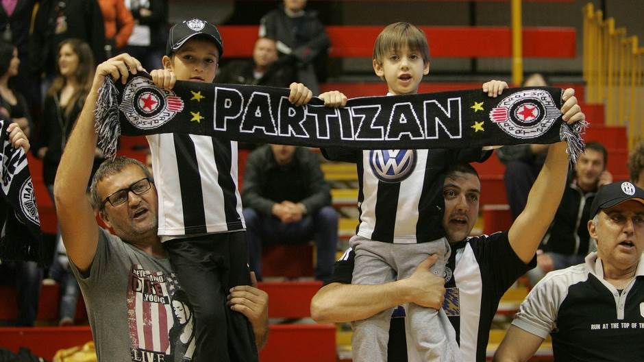  KLS, Superliga Srbije 1 kolo Partizan - Borac Čačak 