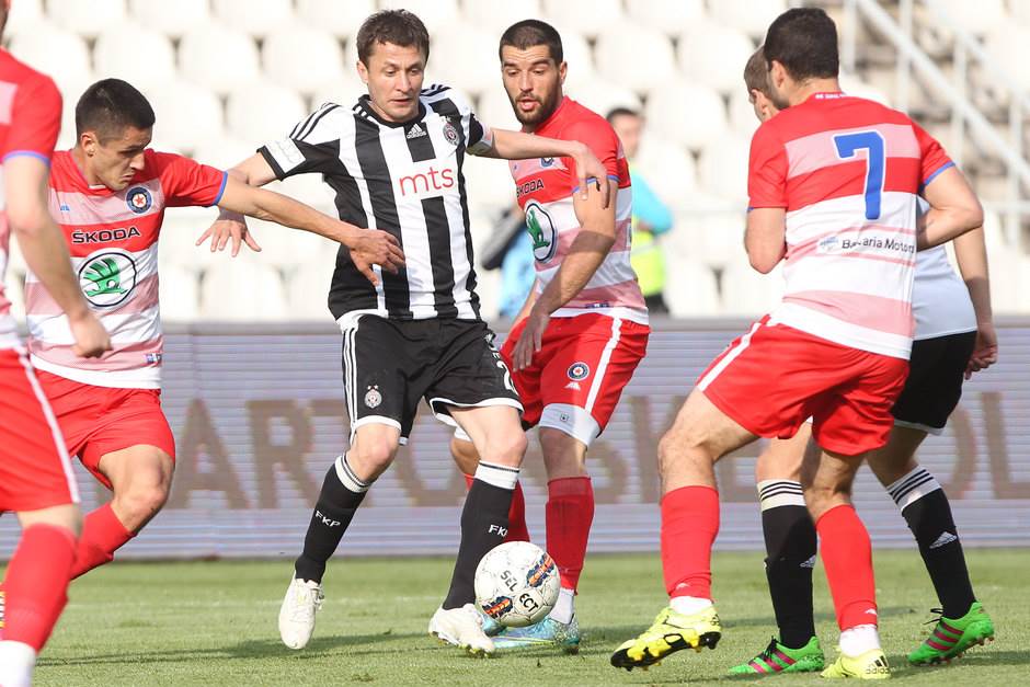  Partizan - Borac UŽIVO, 33. kolo Superliga 2015/16 