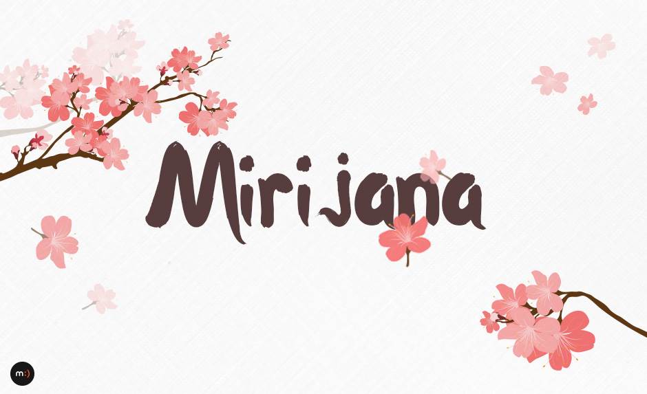  Poreklo imena Mirijana, Mirjana 