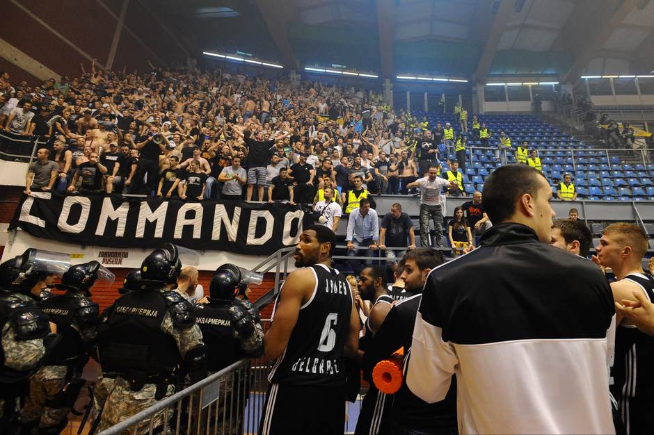  Grobari Crvena zvezda Partizan košarka 