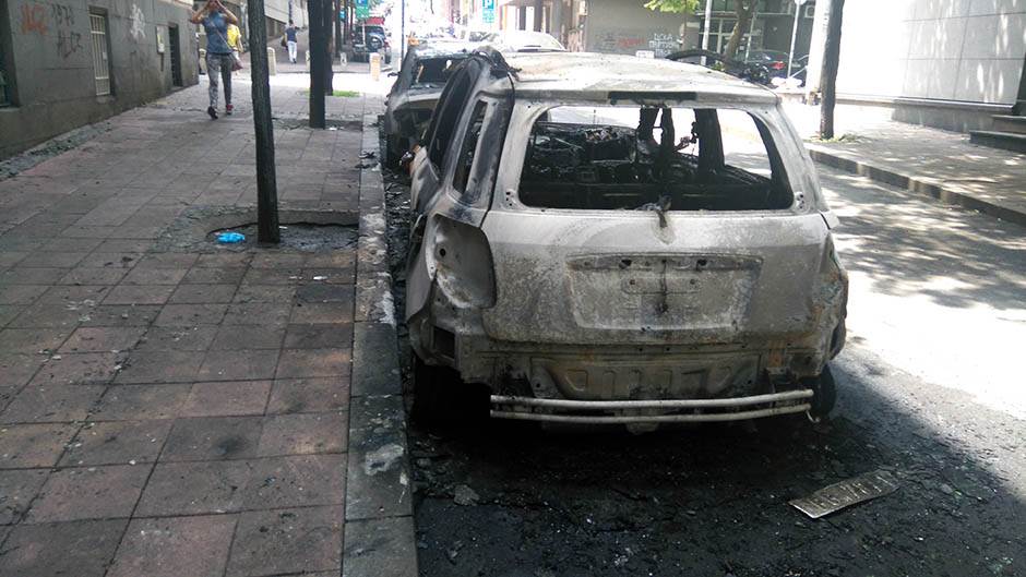  Beograd -  zapaljeni automobili 