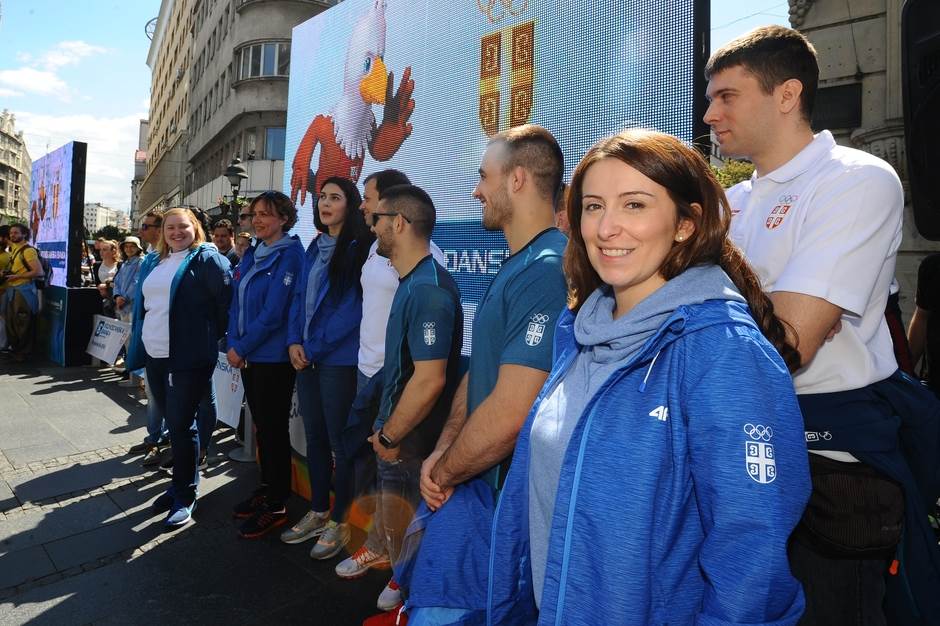  Andrea Arsović pred polazak na OI u Rio de Žaneiru 