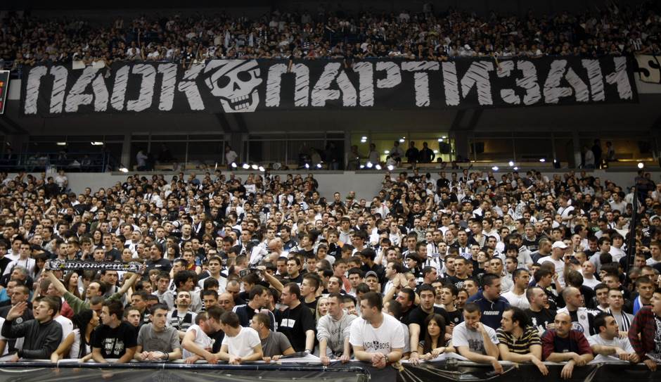  Partizan - PAOK 3. septembra u Beogradu 