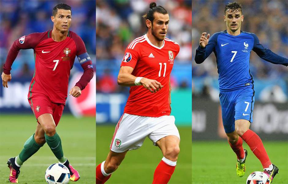  Kristijano Ronaldo, Antoan Grizman, Geret Bejl - kandidati za najboljeg igrača Evrope 