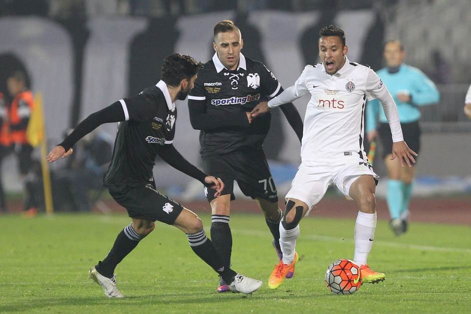  Prijateljska utakmica: Partizan - PAOK 1:2  