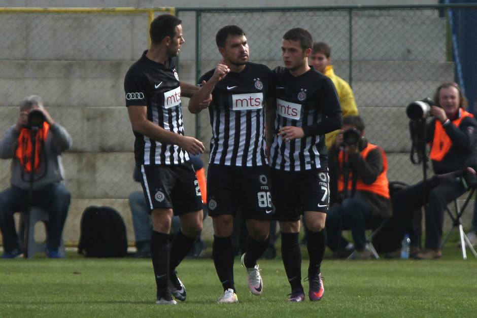  Žarkovo - Partizan 0-2, Božinov dvostruki strelac Kup Srbije 2016 