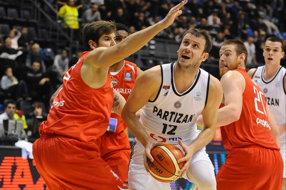  Partizan - Šarlroa 70-84, uživo, FIBA Liga šampiona 2016-17 