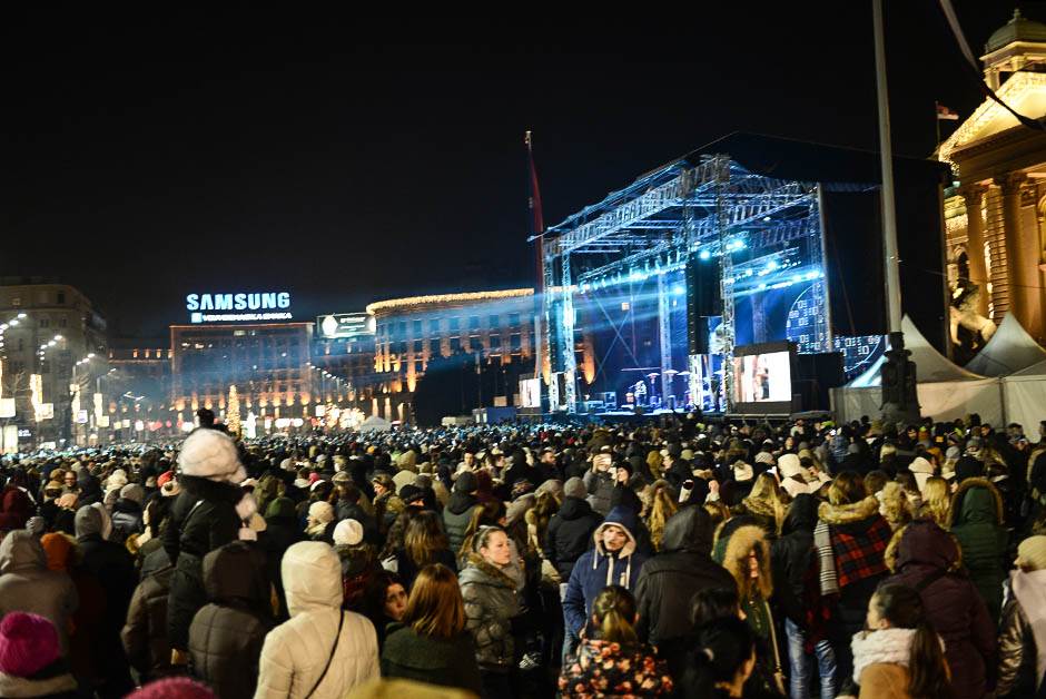 Doček Nove godine u Beogradu ispred Skupštine košta preko 420.000 evra 