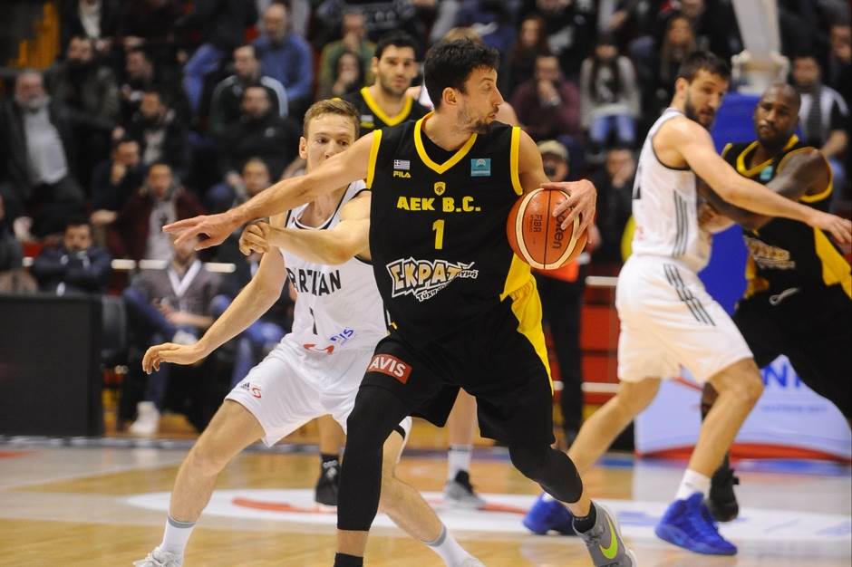  Partizan - AEK 65-69, FIBA Liga šampiona 2016/17 