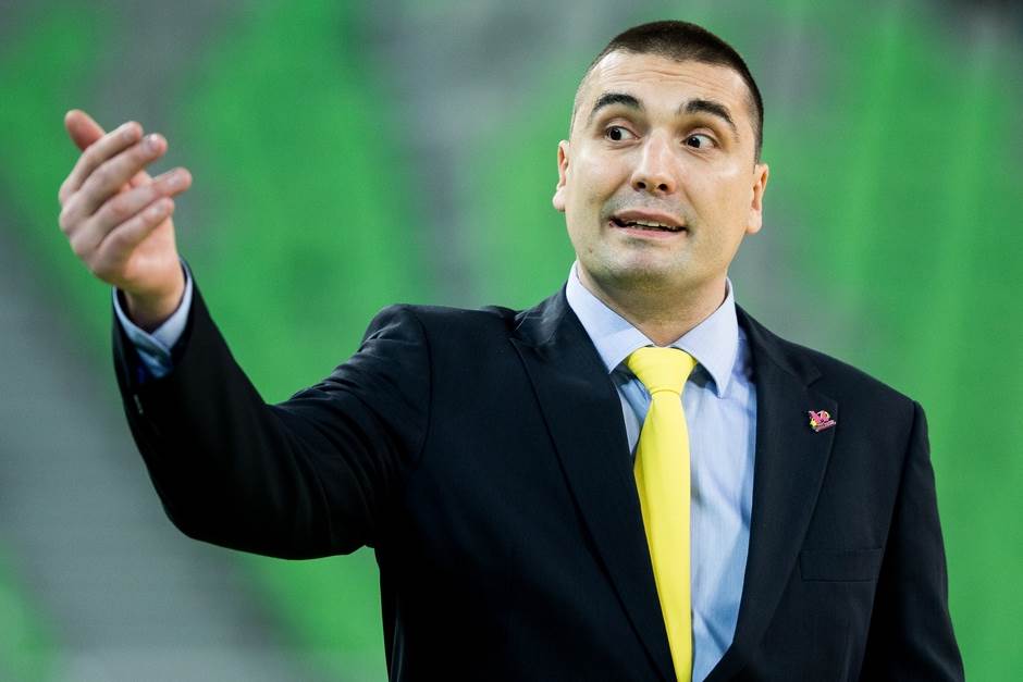  Dejan Milojević pred polufinale Kupa Koraća, Mega Leks - Partizan 