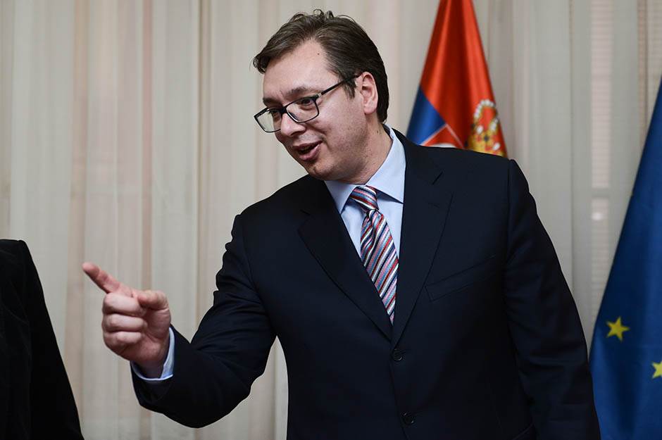  Vučić se sastao sa Šrederom u Beogradu 