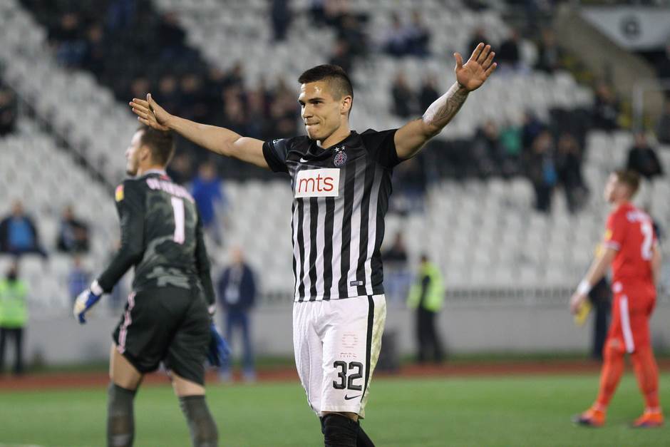  Uroš Đurđević Partizan Voždovac gol ofsajd 