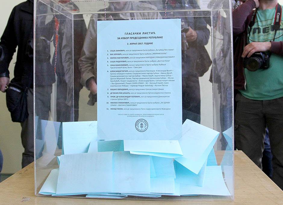  Srbija - RIK anulirao rezultate predsedničkih izbora na 11 biračkih mesta 