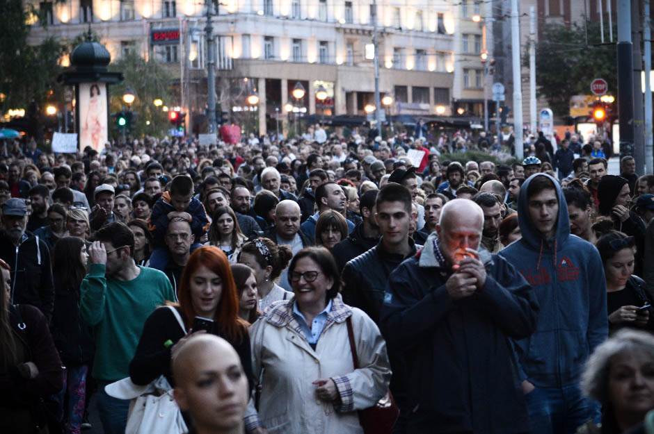  Beograd: Trasa protesta za utorak, 18. april 