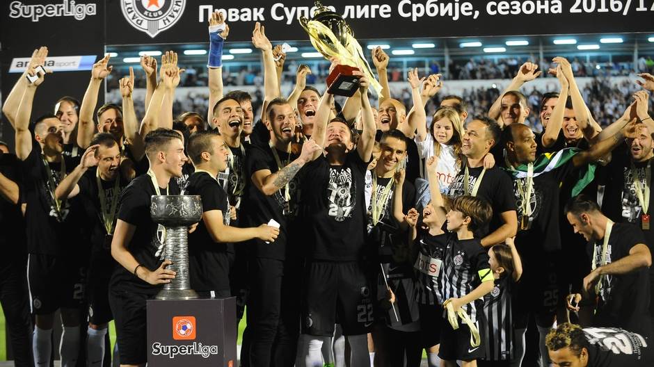  FK Partizan šampion 2016/17 