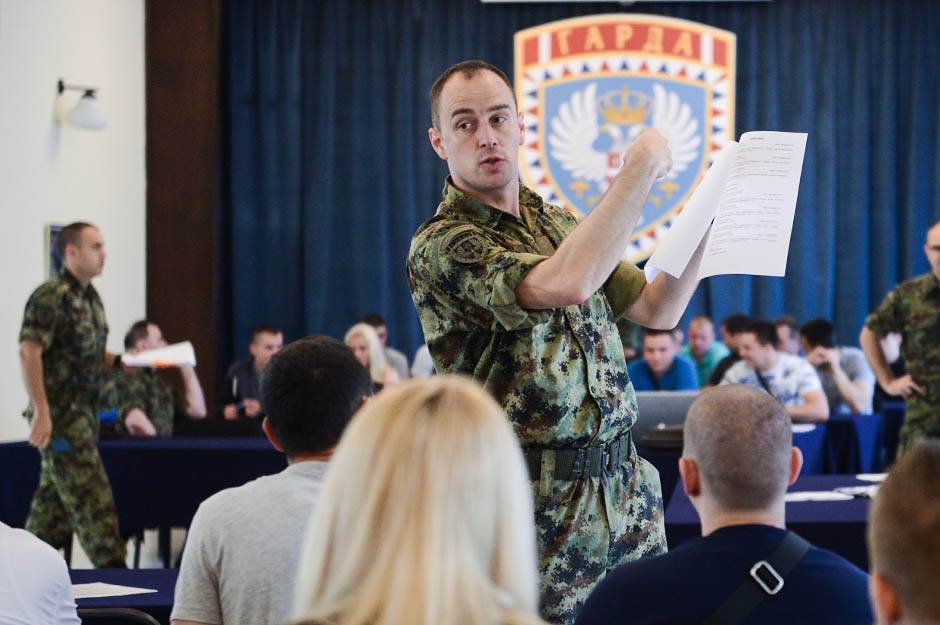  Garda Vojske Srbije: Profesionalni vojnici primljeni u službu 