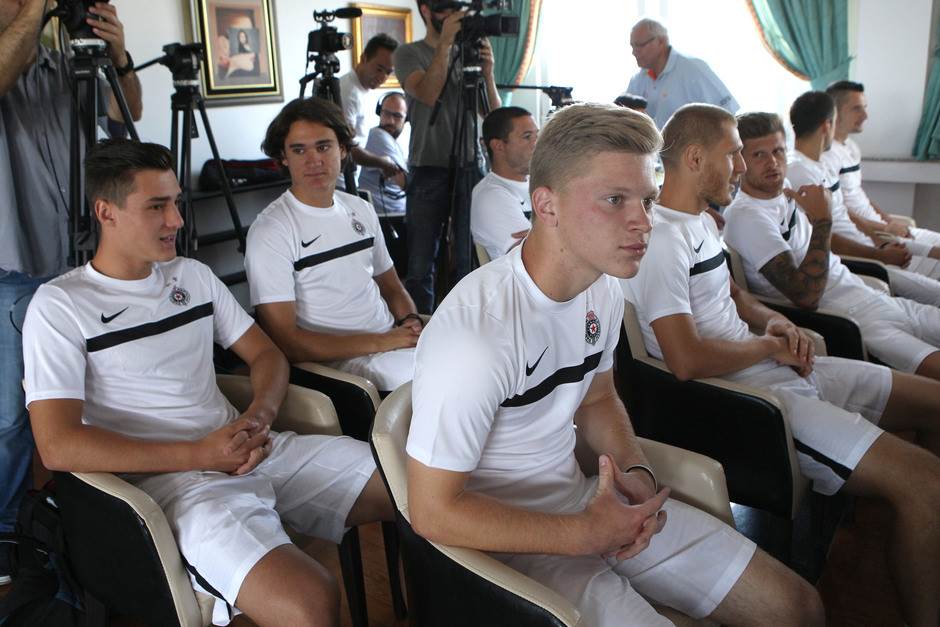  Mladi igrači Partizana na pripremama prvog tima 