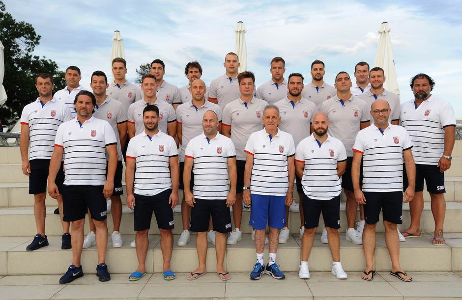  Vaterpolo reprezentacija Srbije odlazak na Evropsko prvenstvo u Barselonu 2018 