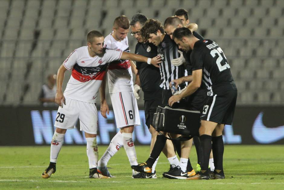  Nebojša Kosović povreda Partizan Voždovac 
