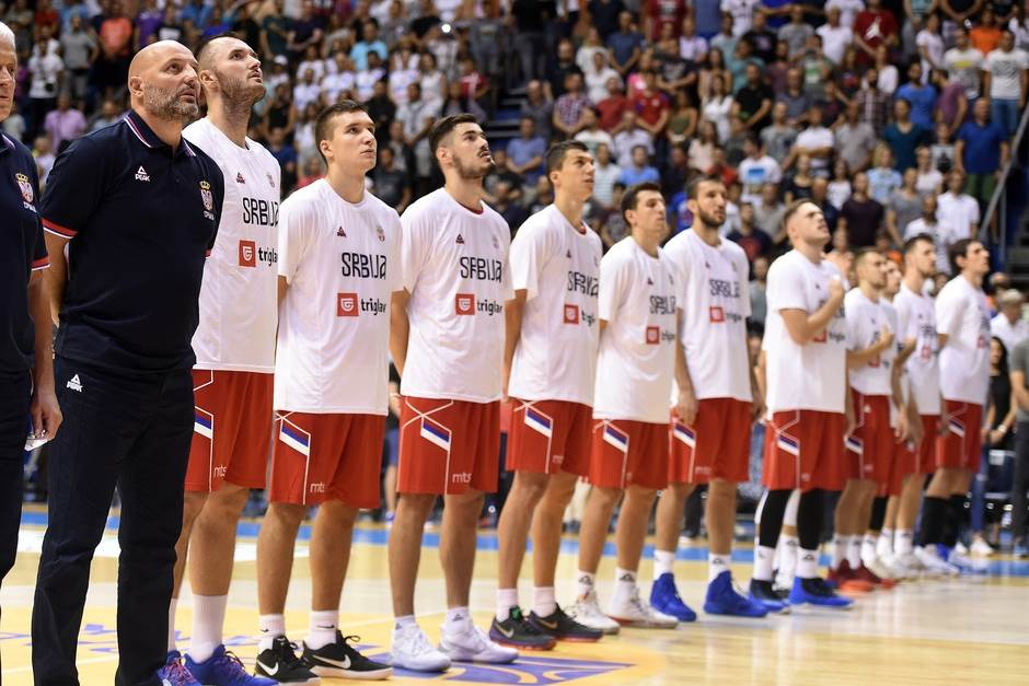  Srbija Grčka pripremna utakmica košarka 2017 
