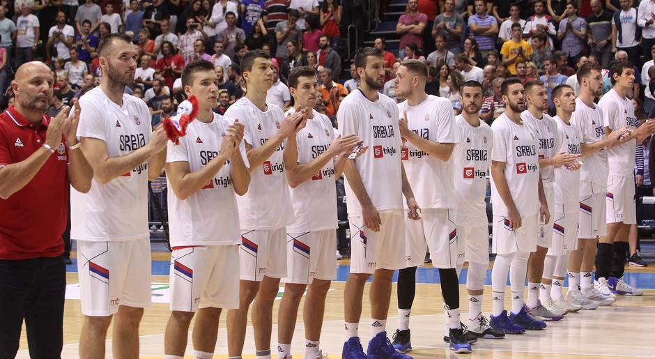  Košarkaši Srbije protiv Austrije u kvalifikacijama za SP 2019. 