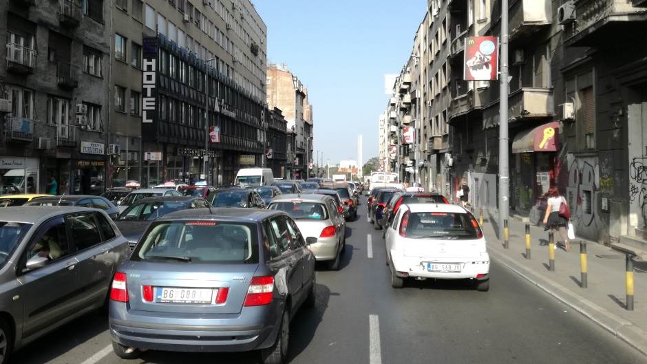  Beograd saobraćaj obustava gužva Dan oslobođenja četvrtak 19. oktobar  
