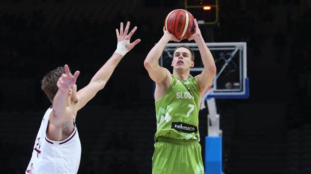  Eurobasket 1/8 finala: Slovenija - Ukrajina 79:55 