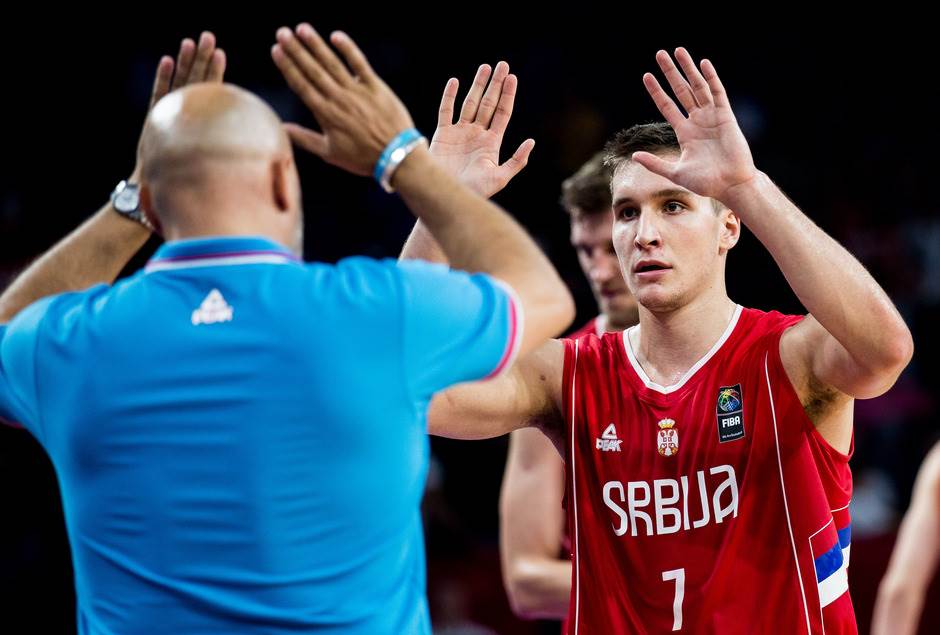 Eurobasket 2017 polufinale Srbija - Rusija najava Aleksandar Đorđević Vladimir Lučić 
