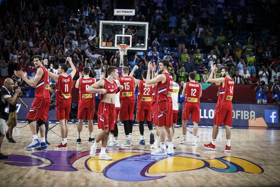  FIBA rang lista Srbija na trećem mestu 