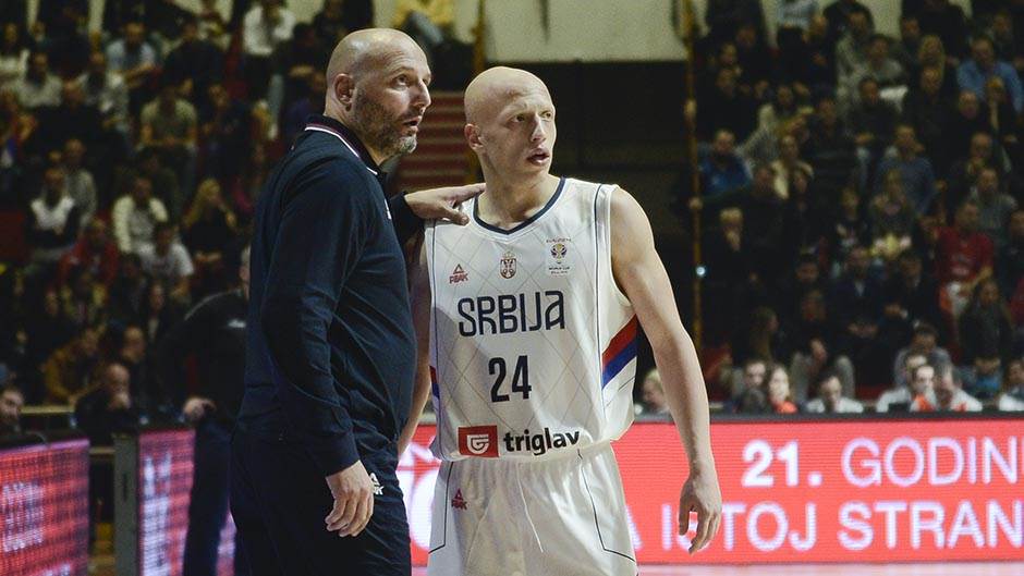  Skraćeni spisak košarkaša Srbije za četvrti prozor kvalifikacija za SP 