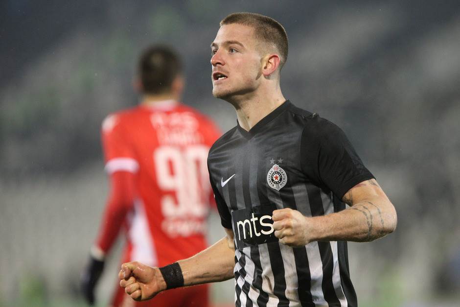  Ognjen Ožegović povređen na pripremama FK Partizan, neizvestan nastup protiv Plzena 