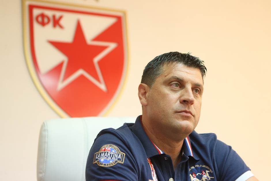  Vladan Milojević trener Crvene zvezde 