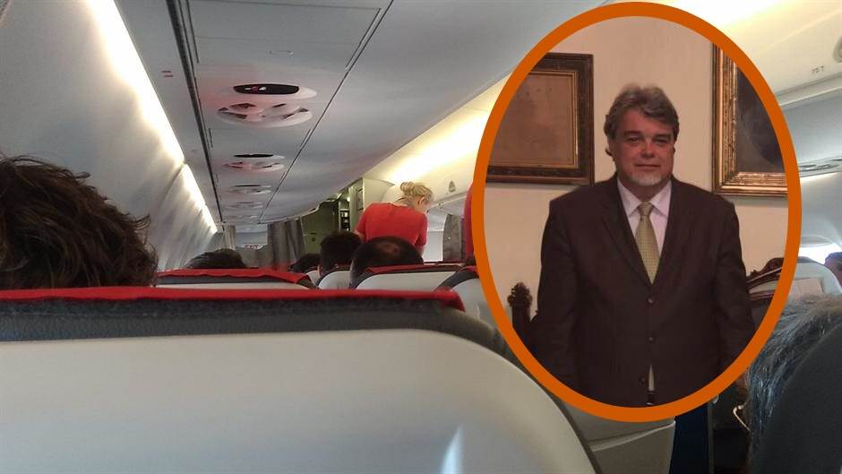  Gradonačelnik Bara Srzentić reanimirao putnicu u avionu 