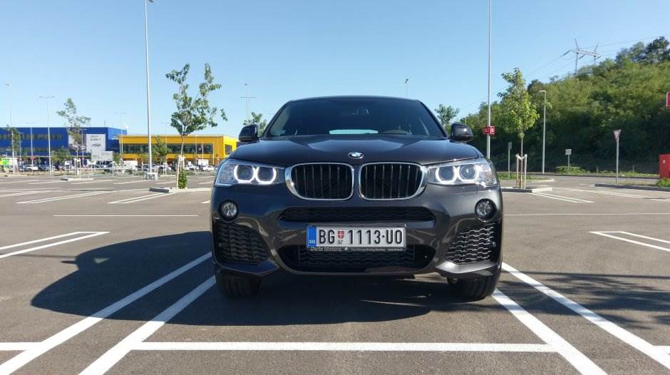  BMW X4 test akcija 