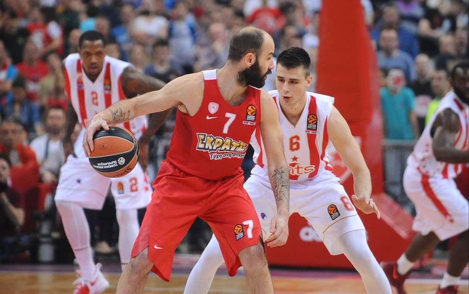 Grčki košarkaš Vasilis Spanulis produžetak ugovora sa Olimpijakosom Evroliga 