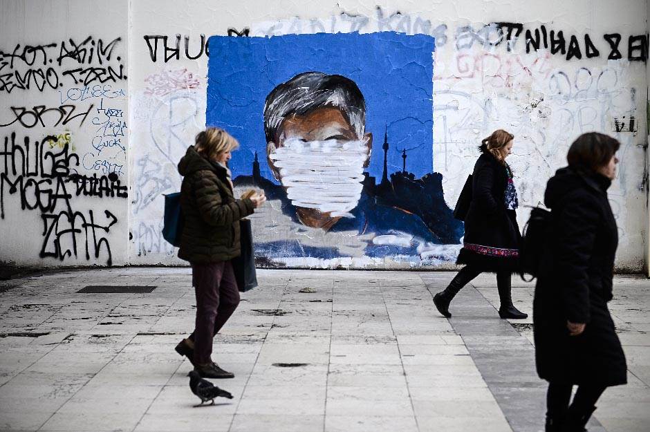  Mural s likom Đinđića već prekrečen! (FOTO) 