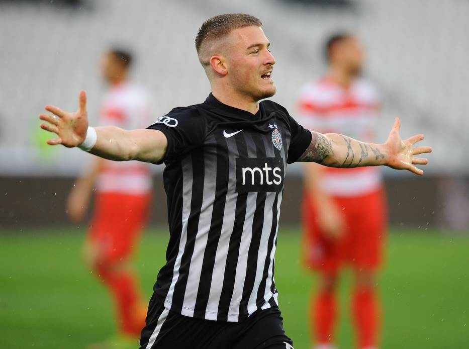  Ognjen Ožegović dva gola pripreme 2019 FK Partizan - Beltinci 6-0 