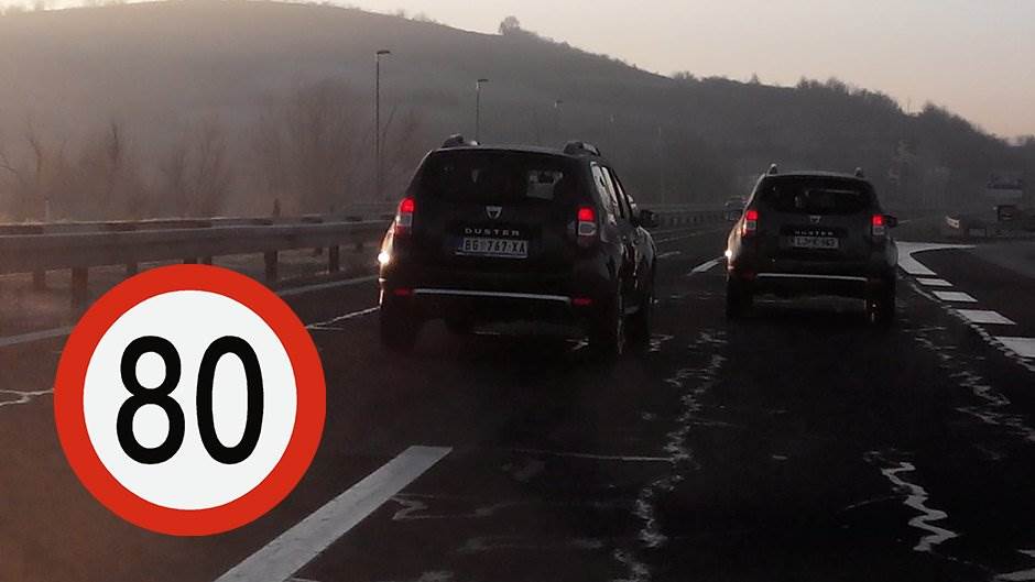  Vels ograničenje brzine autoput 80 kmh zbog ekologije 