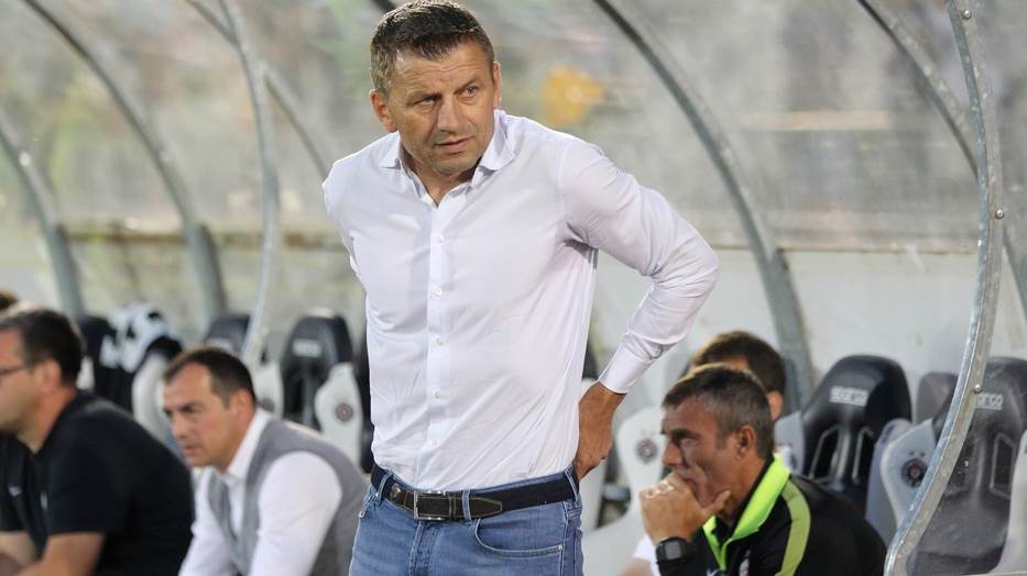 Milorad Vučelić Miroslav Đukić FK Partizan trener 