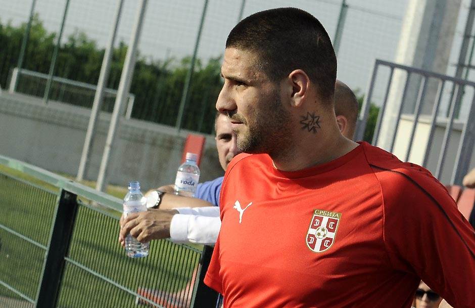  Aleksandar Mitrović reprezentacija Srbije pripreme 