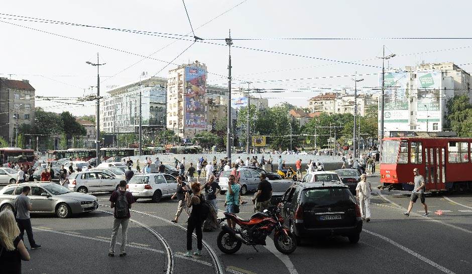  Protest zbog cene goriva u Beogradu blokada grada 