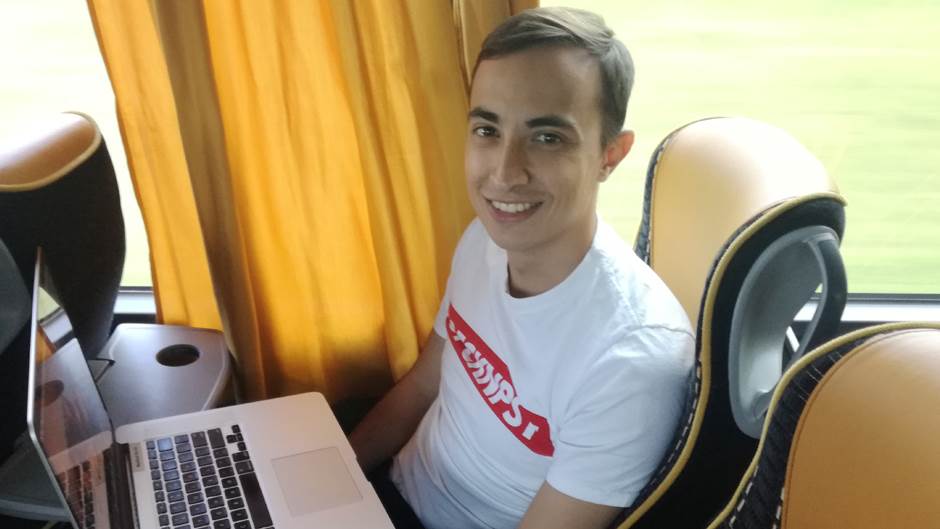 Viktor brazilski novinar koji izveštava o Srbiji 