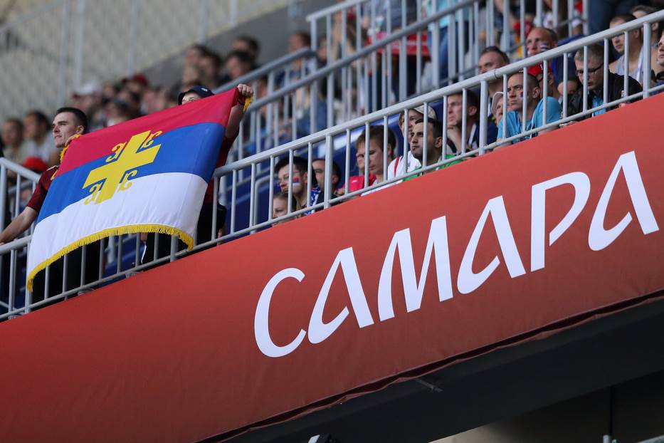  FIFA kaznila Srbiju zbog navijača na Srbija Kostarika 