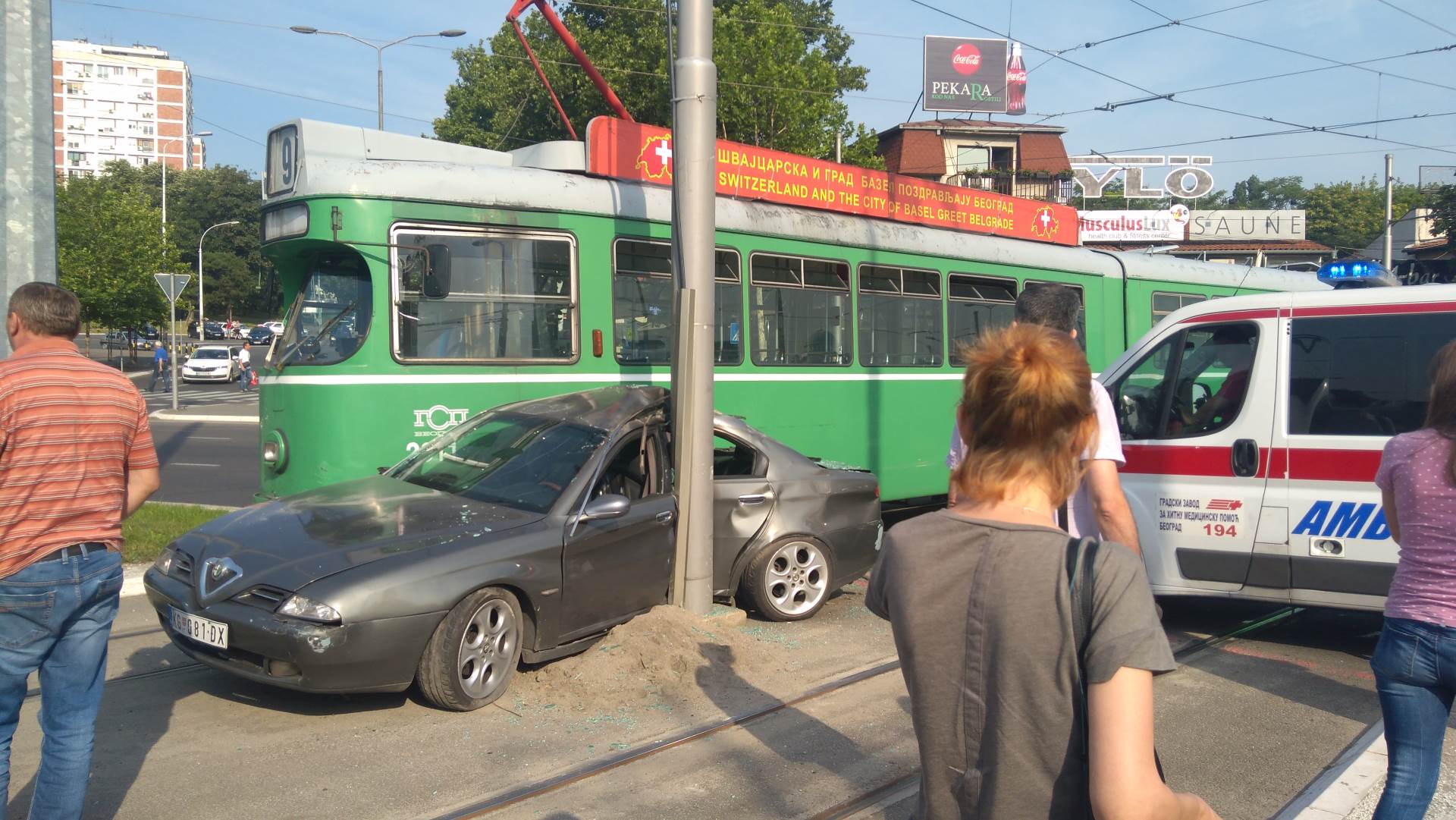  Novi Beograd - saobraćajna nesreća 