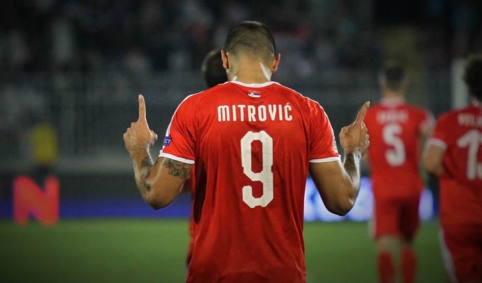  Srbija Rumunija 2:2 Liga nacija Aleksandar Mitrovićč 